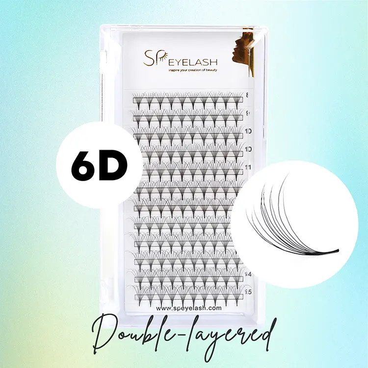 Dobbeltlag Camellia 6D Promade fans